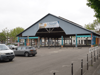 La halle de la Place des Fusillés et Déportés © Ville de La Madeleine