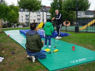 Jardins en fête : activités sportives en famille au Jardin des 4 saisons  | © Ville de La Madeleine