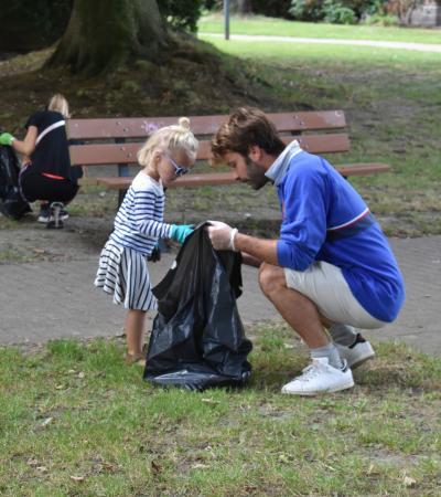 Les participants au World Clean Up day © Ville de La Madeleine